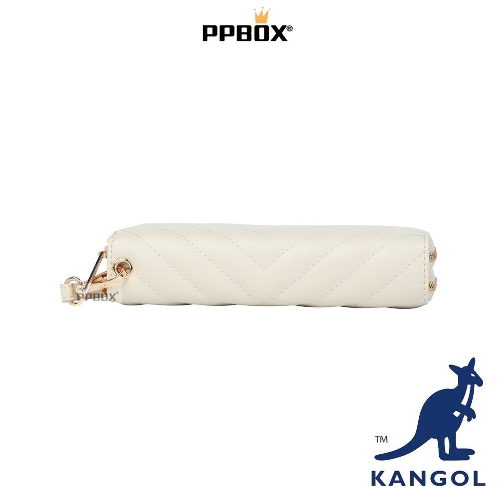KANGOL 袋鼠 雙開隔層長夾  65525781 時尚 包包-細節圖4