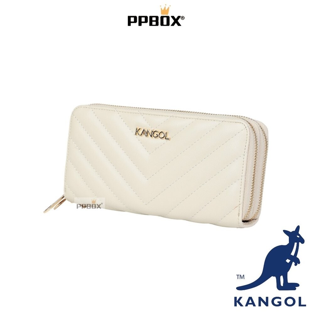 KANGOL 袋鼠 雙開隔層長夾  65525781 時尚 包包-細節圖5