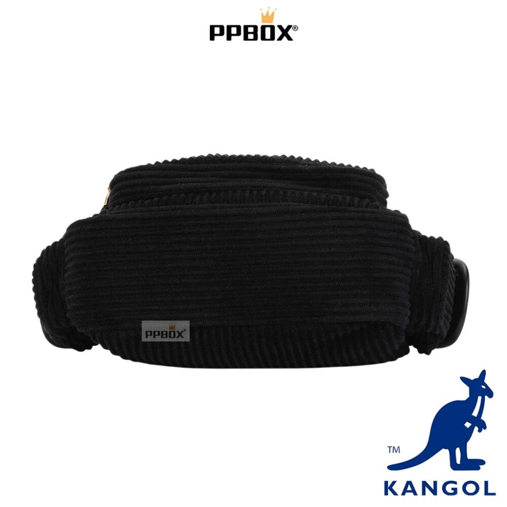 KANGOL 袋鼠 燈芯絨 半月包 66551709 時尚 包包-細節圖6