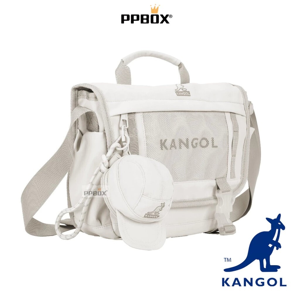 KANGOL 袋鼠 郵差包附錢包 66258701 時尚 包包-細節圖2