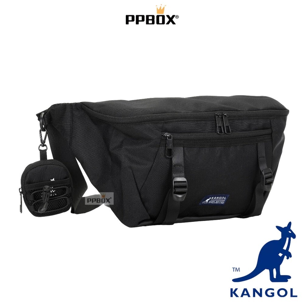 KANGOL 袋鼠 胸肩包 66558701 時尚 包包-細節圖4