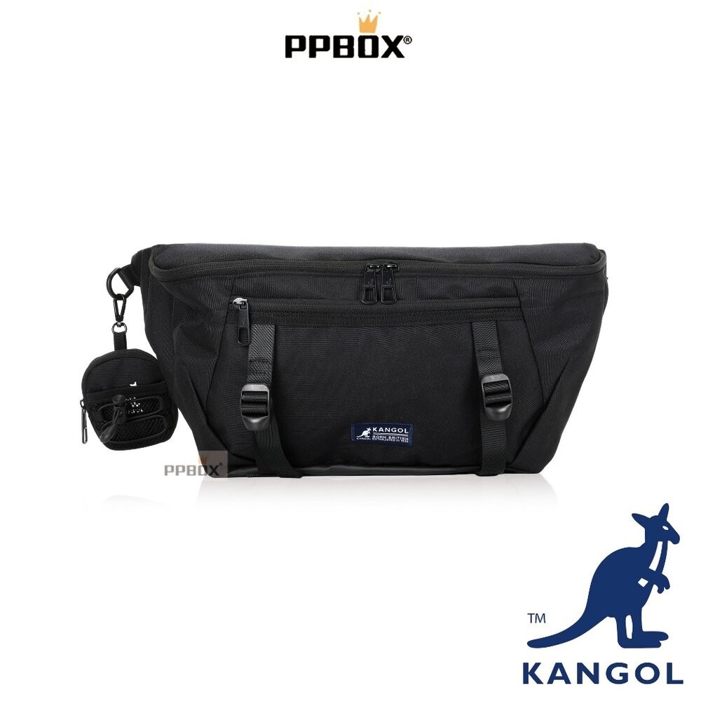 KANGOL 袋鼠 胸肩包 66558701 時尚 包包-規格圖6