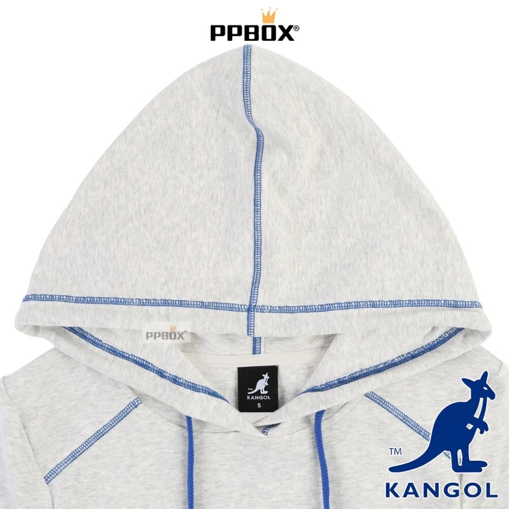 KANGOL 袋鼠 女裝連帽修身長袖 66521008 時尚 衣服-細節圖5
