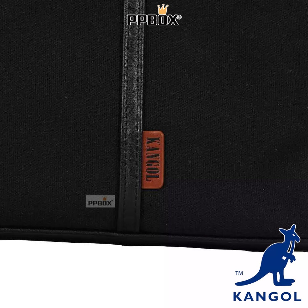 KANGOL 袋鼠 皮製背帶托特包 66551705 時尚 包包-細節圖10