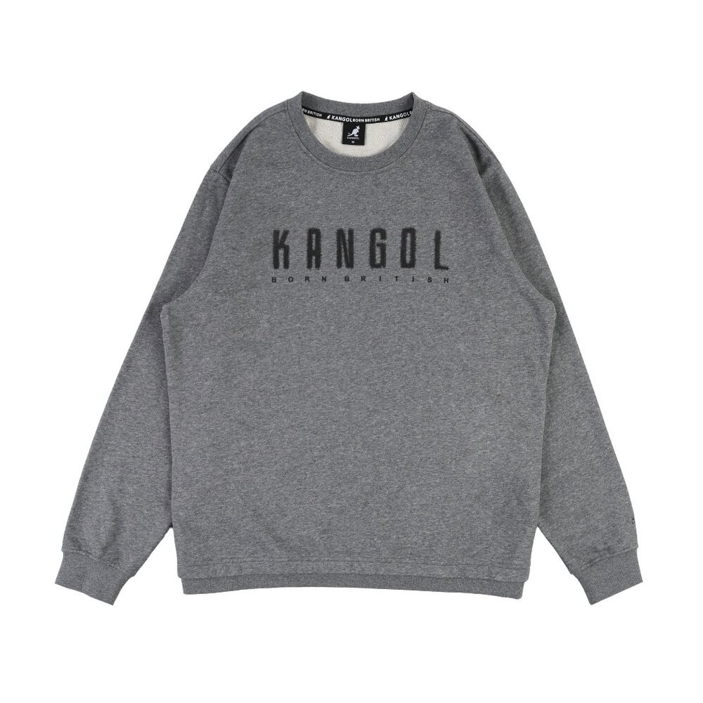 KANGOL 袋鼠 編織紋理大學T 66558002 時尚 長袖-細節圖2
