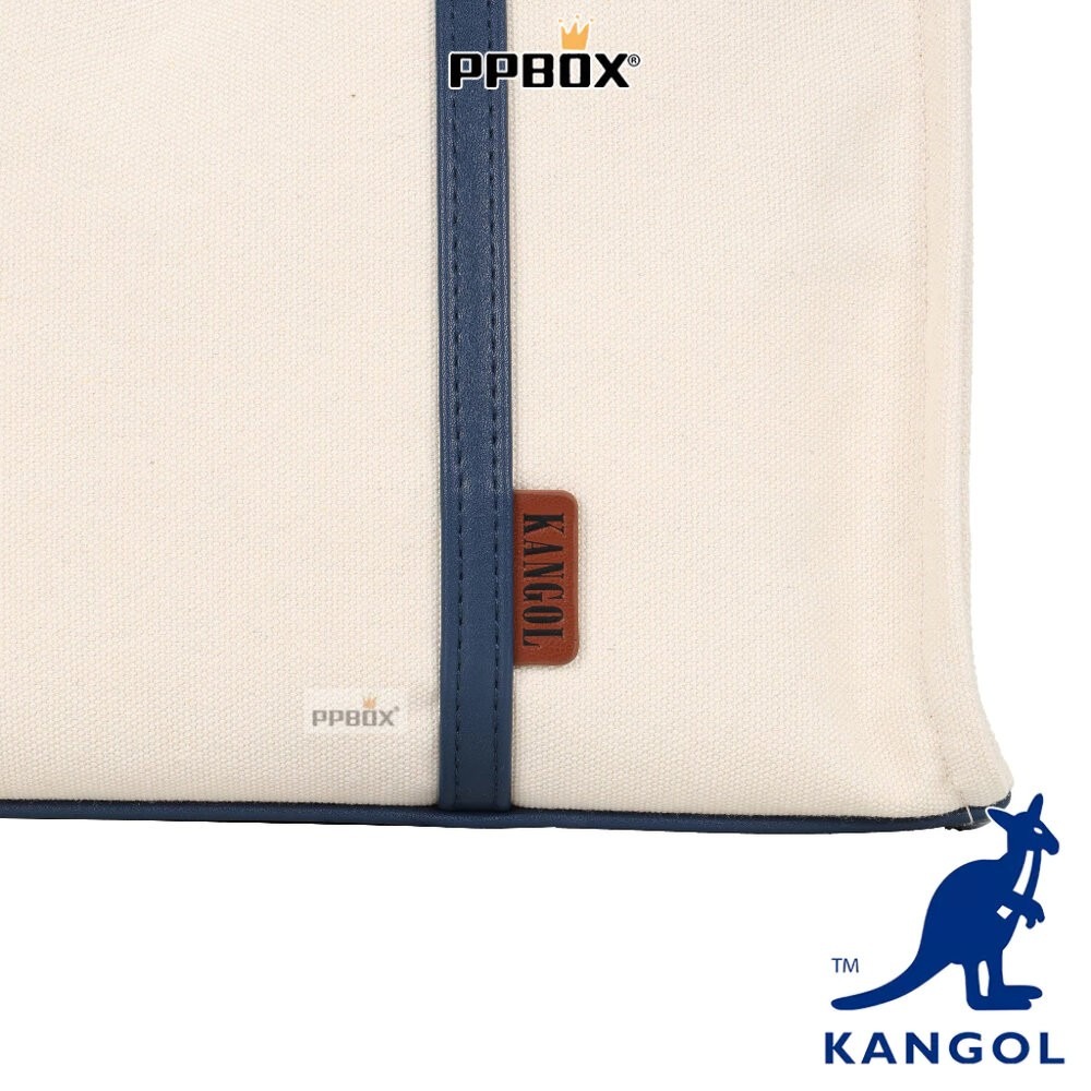 KANGOL 袋鼠 皮革背帶 托特包 66551706 時尚 包包-細節圖5