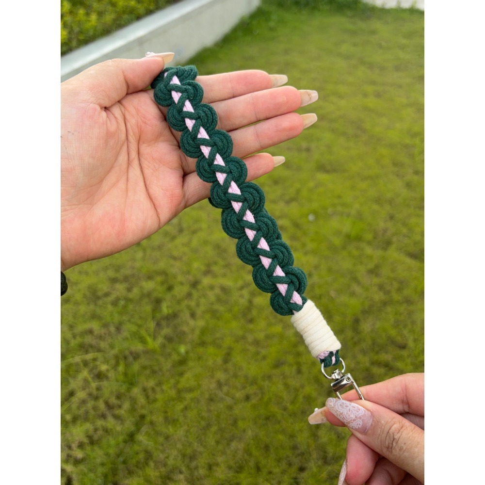 100%純手工編織｜造型手機繩｜手腕繩-細節圖5
