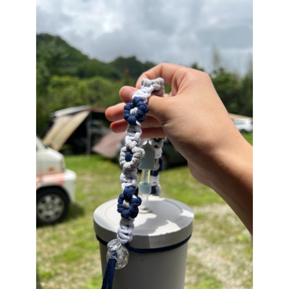 細雨綿綿（海軍藍、淺藍、淺灰）