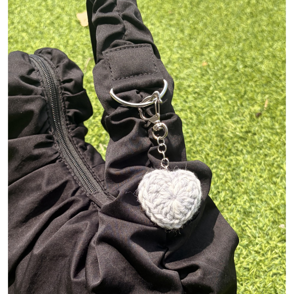 純手工編織｜磁吸邱比特小愛心吊飾જ⁀➴♡｜情人節禮物｜姐妹款吊飾-細節圖7