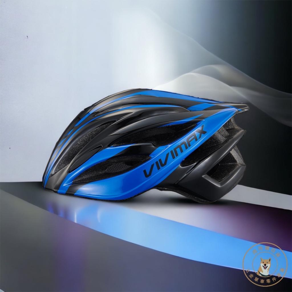 尚玲瓏百貨 VIVIMAX STRIKER安全帽 ✨藍色✨自行車安全帽 單車安裝帽 腳踏車安全帽 騎行 安全帽-細節圖2