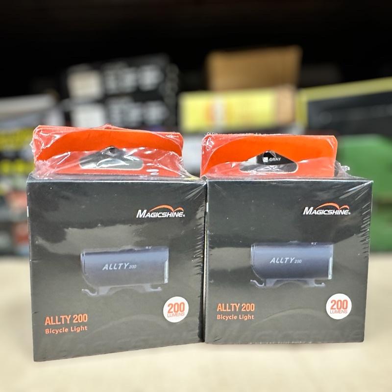 尚玲瓏百貨  MAGICSHINE ALLTY 200自行車USB充電式前燈 IPX6防水 TYPE-C充電-細節圖6