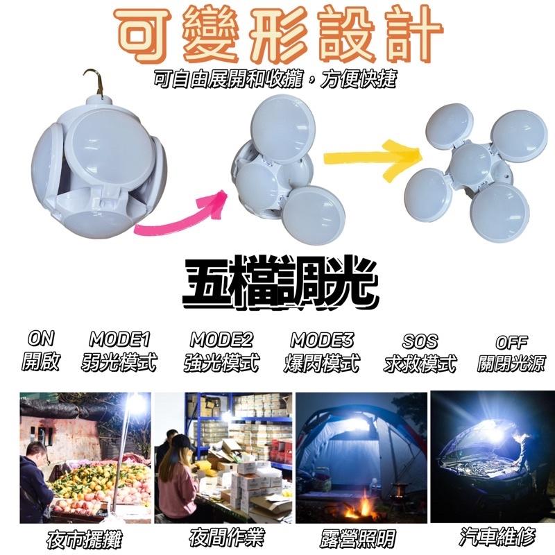 尚玲瓏百貨  台灣出貨 🇹🇼 足球燈/太陽能/小馬燈/充電露營燈/ 手提吊掛兩用/緊急照明燈/野營燈/可折式球型燈-細節圖3