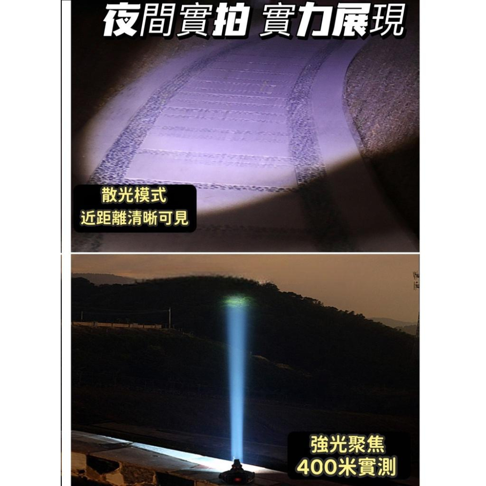 尚玲瓏百貨 P50 變焦 大泛光 強光 頭燈 18650 登山燈 露營燈 釣魚燈 修車燈 工作燈 釣魚燈 USB充電-細節圖5