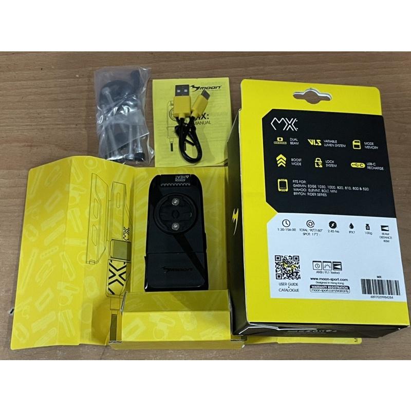 尚玲瓏百貨 MOON 龍頭碼錶座 整合式 頭燈 適合 bryton garmin 前車燈 400流明【MX】-細節圖4
