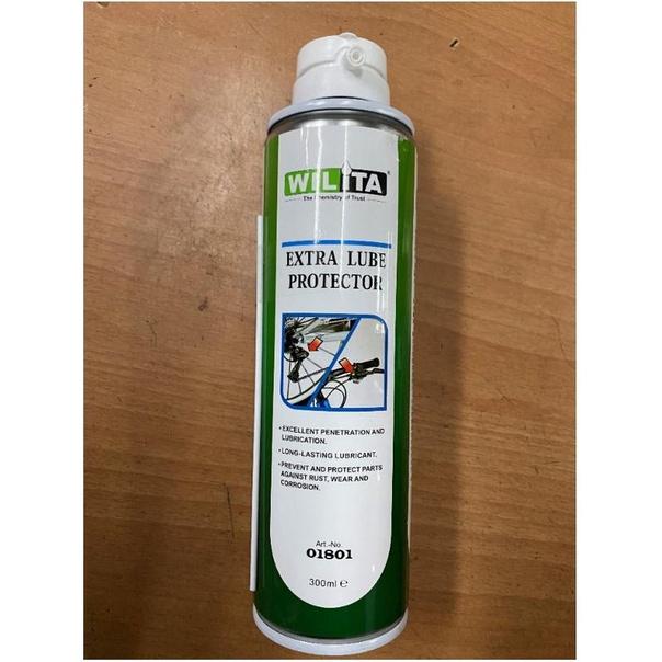 尚玲瓏百貨 威力特 WILITA 單車乾性強力潤滑保護劑 適用全車零件 300ml-細節圖2