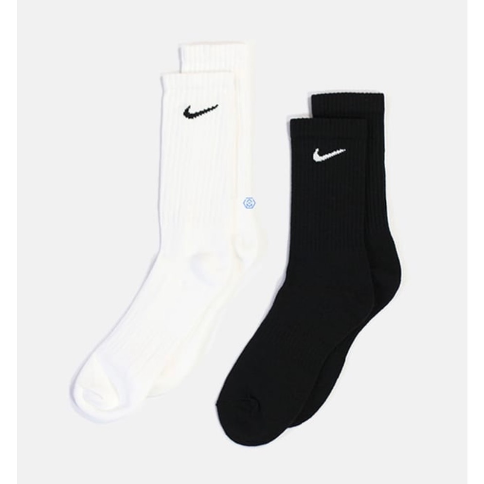 全新 Nike 黑白長襪  黑白百搭款-細節圖2