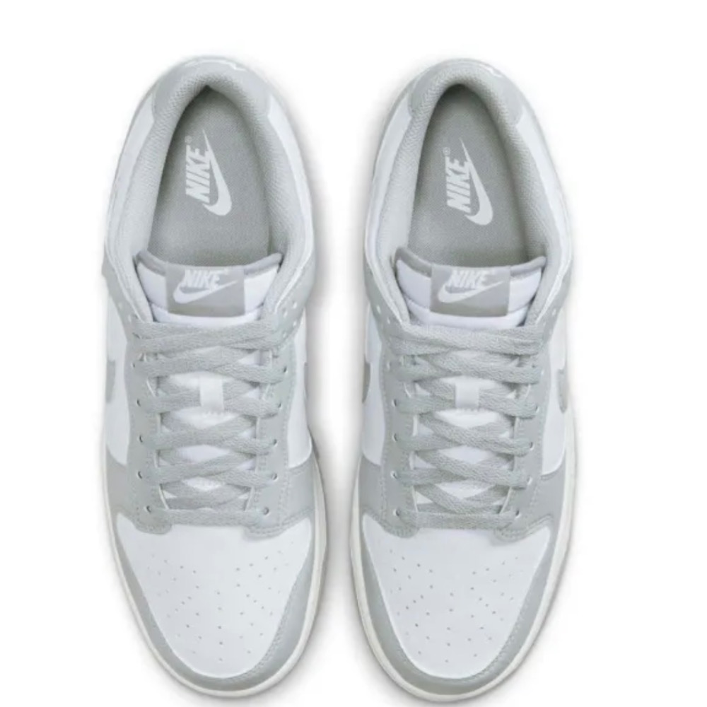 DUNK LOW RETRO 男鞋 休閒鞋 運動鞋 灰白(HF5441105)-細節圖2