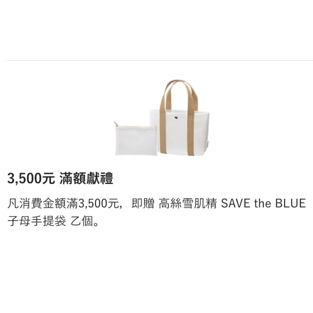 現貨 全新 滿額禮 高絲 雪肌精 子母手提袋 滿額贈品 化妝包 化妝袋 收納包 收納袋 托特包 專櫃 化妝品-細節圖7