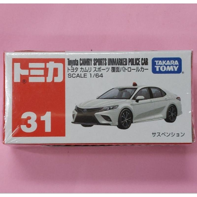 [洽興] NO. 031 豐田 Toyota CAMRY 警車 _TM031A5 沒新車貼 Tomica 多美小汽車
