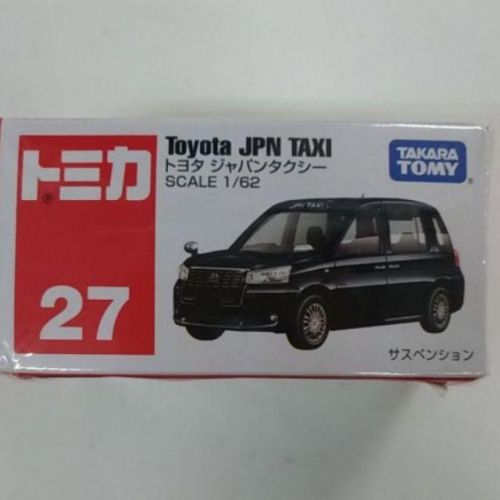 &lt;洽興&gt; TOMICA #027 豐田日本計程車 _TM027A5 多美小汽車