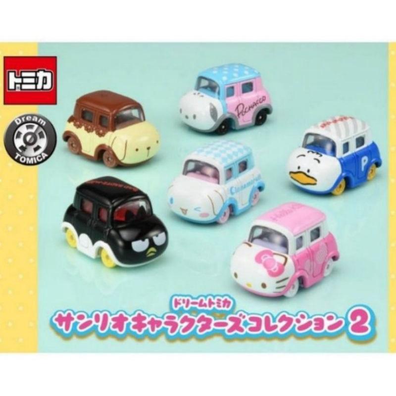 [洽興]  貝克鴨 TOMICA 三麗鷗家族小汽車抽抽樂  第2彈_TM17127-細節圖2