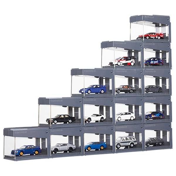 [洽興] TOMICA 可堆疊展示中心(黑/灰) 多美小汽車 _TM90236 / TM90910-細節圖6