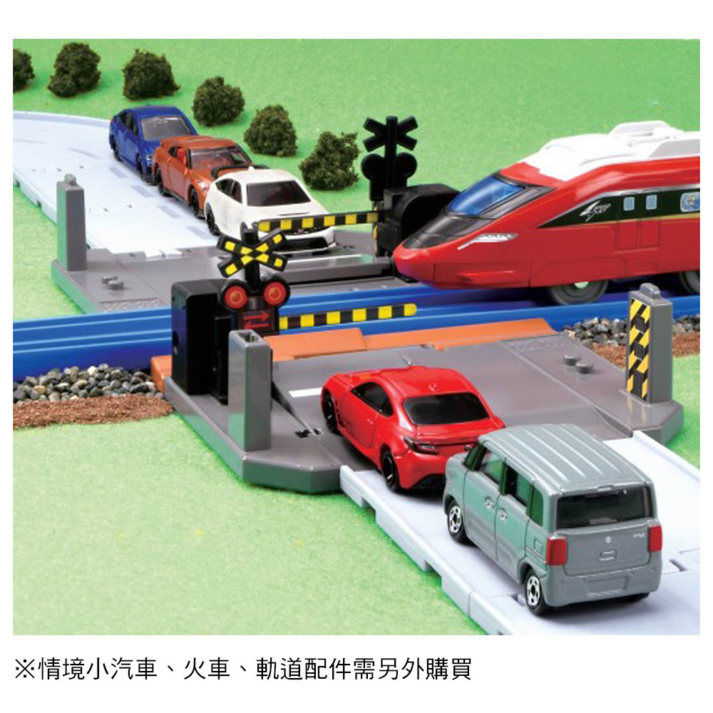 [洽興] TOMICA 新城鎮-平交道組 _ TW90718-細節圖4