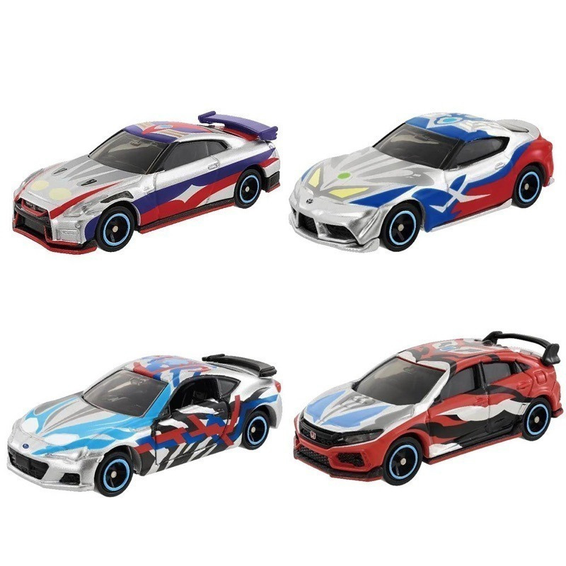 [洽興]TOMICA ULTRAMAN 超人力霸王 奧特曼 UTR01-04 迪卡(複合型態) 傑洛 布雷薩 捷德-細節圖2
