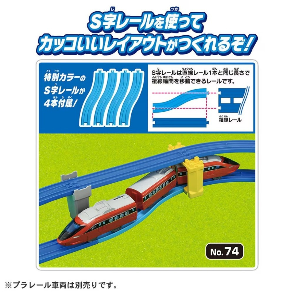 [洽興] 100種軌道變化豪華組_TP91523  PLARAIL 鐵路王國 TAKARA TOMY  (不含火車)-細節圖3