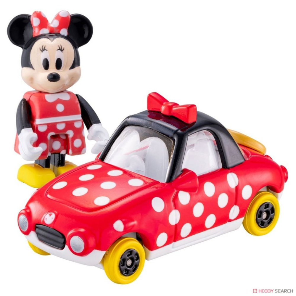 [洽興] DISNEY TOMICA DS No.182 米妮小汽車(附人偶)_DS93347 多美小汽車-細節圖3