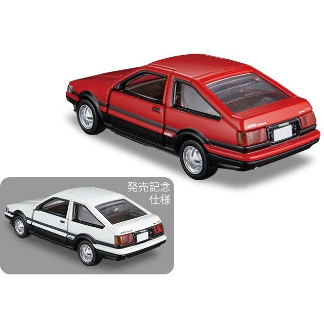 [洽興]TOMICA PRM25 豐田Corolla Levin (初回/一般）多美小汽車-細節圖3