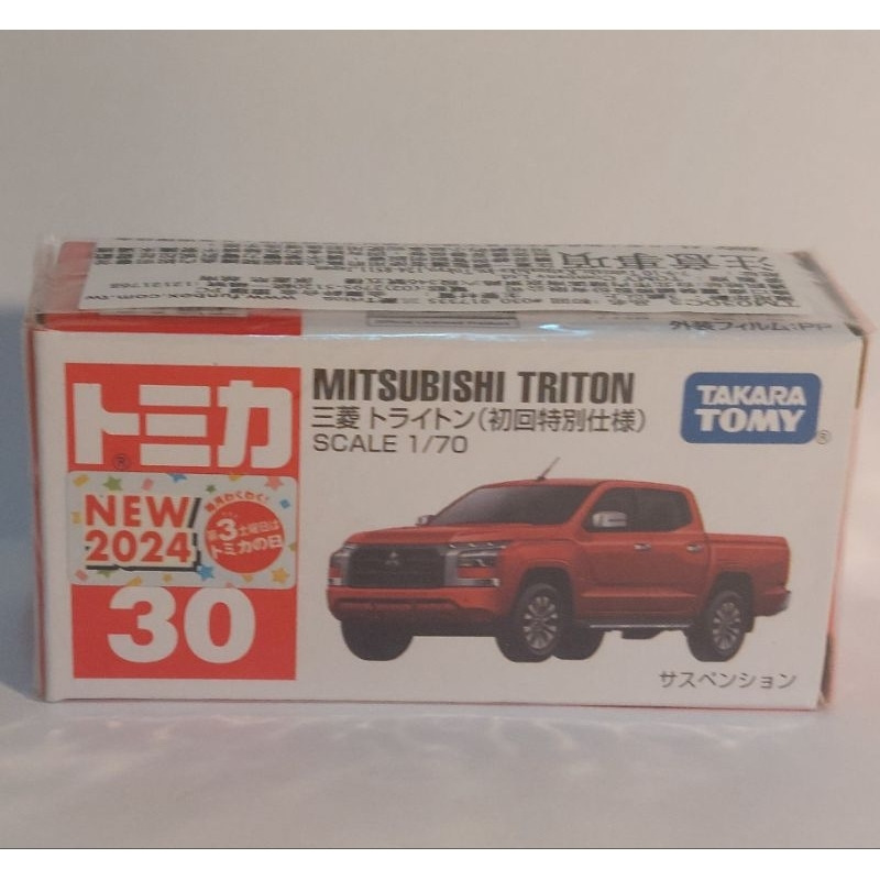 [洽興] TOMICA  N0.30 三菱 Triton (一般/初回) 多美小汽車_TM030A5/TM030C3-細節圖6