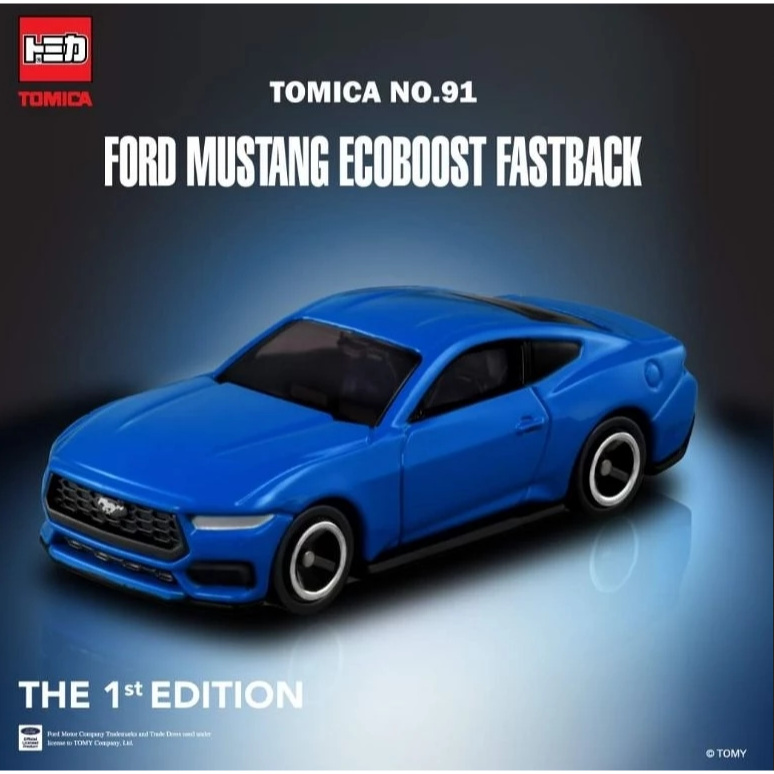 [洽興]TOMICA No.091 福特 野馬 MUSTANG (一般 初回)_ 多美小汽車-細節圖5
