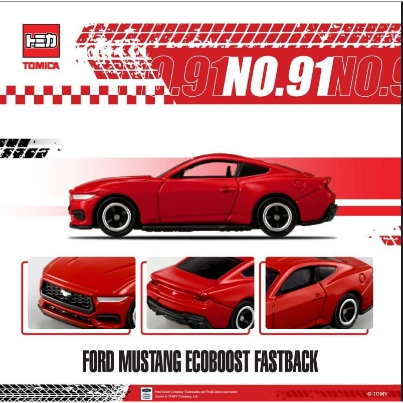[洽興]TOMICA No.091 福特 野馬 MUSTANG (一般 初回)_ 多美小汽車-細節圖6