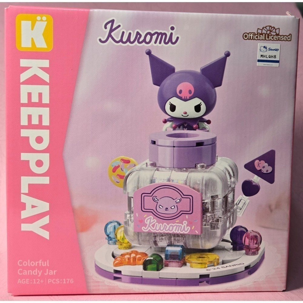 [洽興]  KEEPPLAY 積木 三麗鷗 下午茶系列 Hello Kitty 美樂蒂 大耳狗 布丁狗 酷洛米 帕恰狗-規格圖8