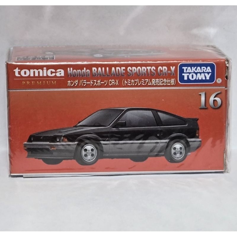 [洽興]TOMICA PREMIUM #PRM16 本田CR-X (一般色/初回色) 多美小汽車-規格圖3