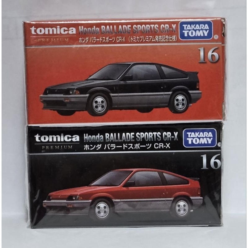 [洽興]TOMICA PREMIUM #PRM16 本田CR-X (一般色/初回色) 多美小汽車-規格圖3