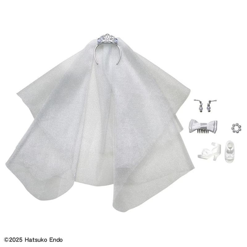 [洽興] 莉卡娃娃 婚紗莉卡 上鏡莉卡 可動關節娃娃 Photogenic Licca_LA91474-細節圖5