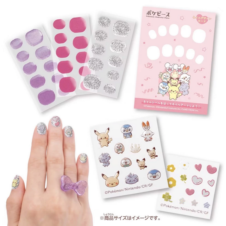 [洽興] 寶可夢 Pokepeace 時尚美甲組 (甜點店/基本款)_ PC95471/PC95472-細節圖7