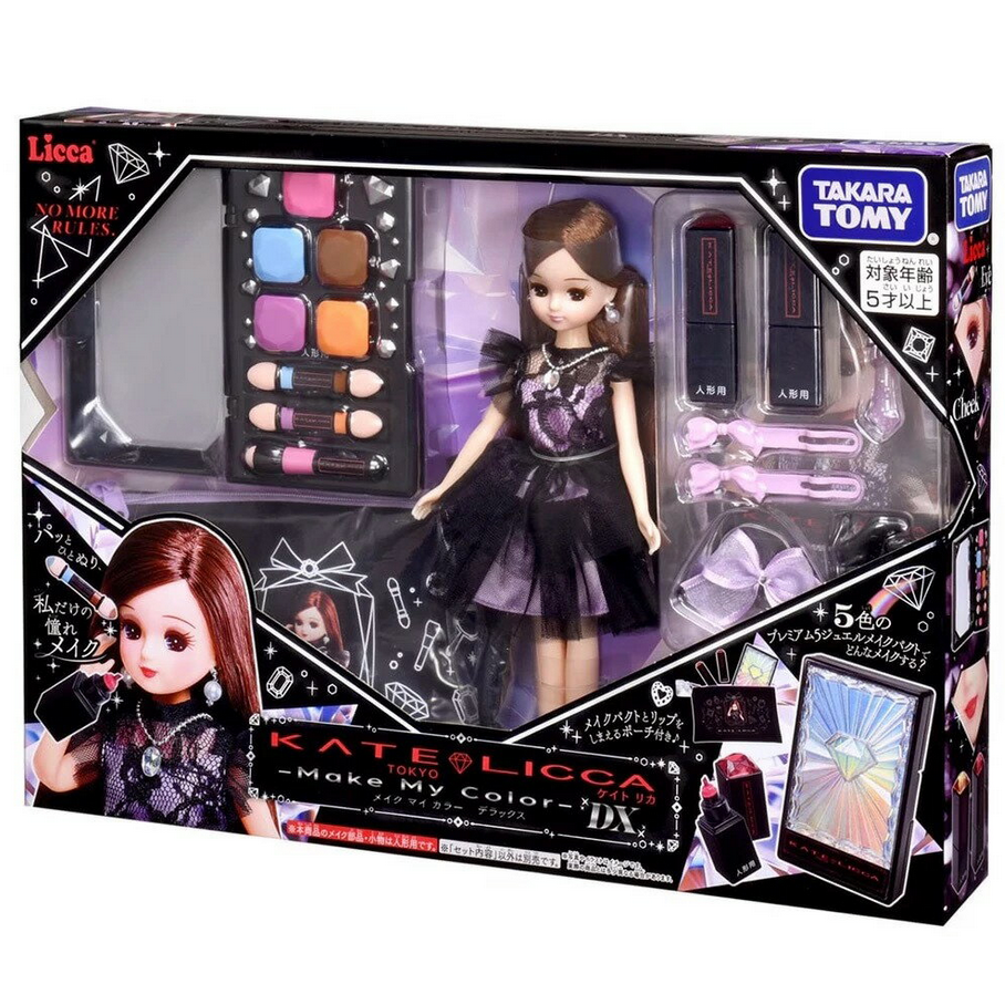 [洽興] 莉卡娃娃 KATE莉卡-我的時尚色彩DX豪華版 / KATE莉卡- 美妝補充組 LA95213-規格圖9