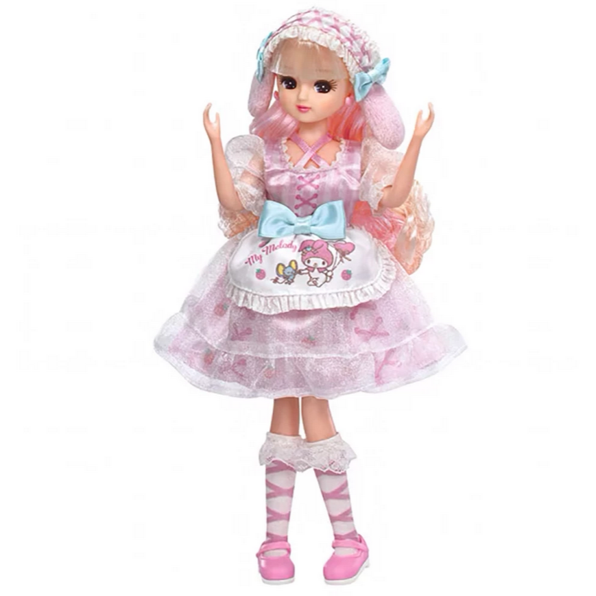 [洽興] LICCA莉卡娃娃 LD-28 L甜美美樂蒂莉卡 / LD-11 暗黑酷洛米莉卡-細節圖4