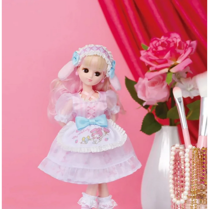 [洽興] LICCA莉卡娃娃 LD-28 L甜美美樂蒂莉卡 / LD-11 暗黑酷洛米莉卡-細節圖6