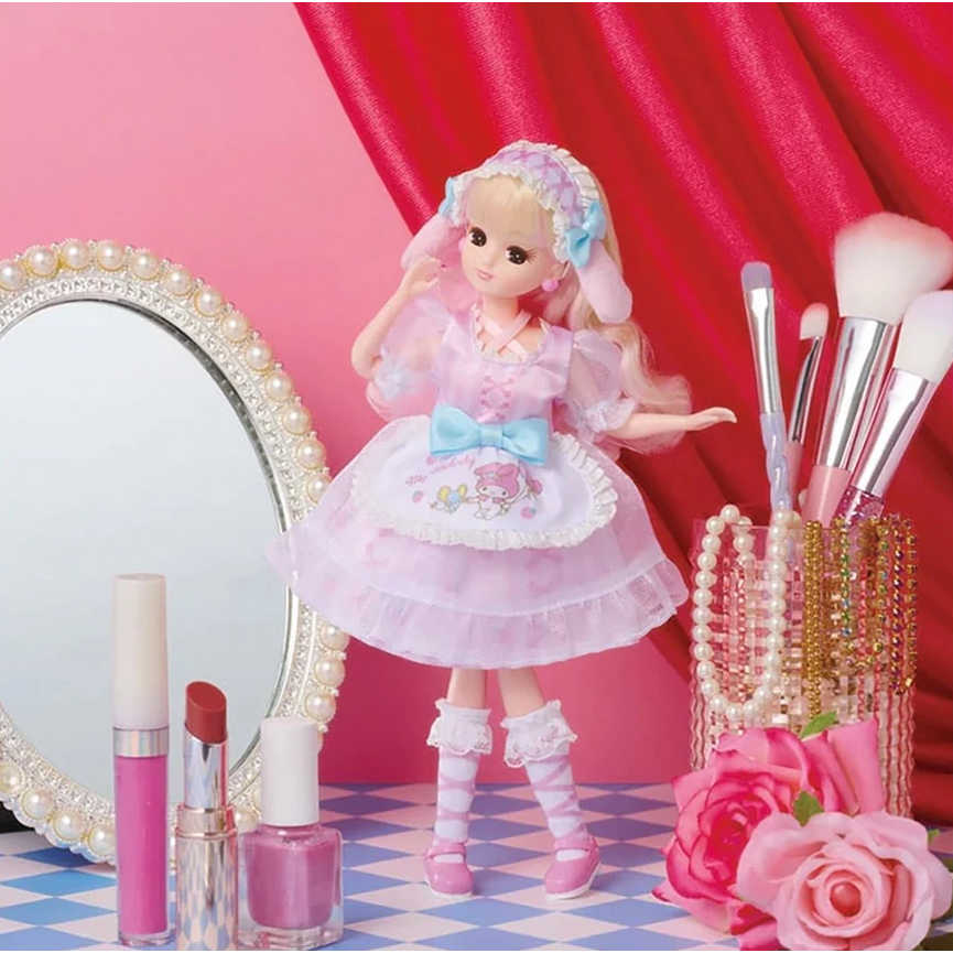 [洽興] LICCA莉卡娃娃 LD-28 L甜美美樂蒂莉卡 / LD-11 暗黑酷洛米莉卡-細節圖5