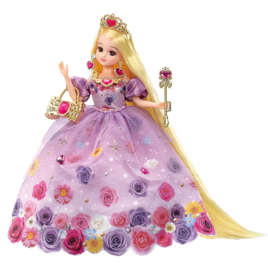 [洽興]莉卡娃娃 LD-31 花花長髮莉卡_LA93363-細節圖2