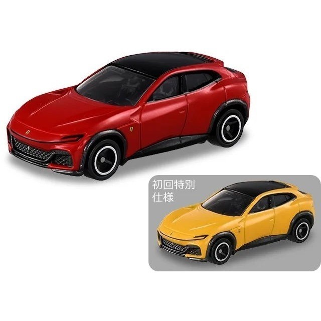 [洽興] TOMICA No.008 法拉利Purosangue (一般色/初回色) 多美小汽車 _TM008A8-細節圖2