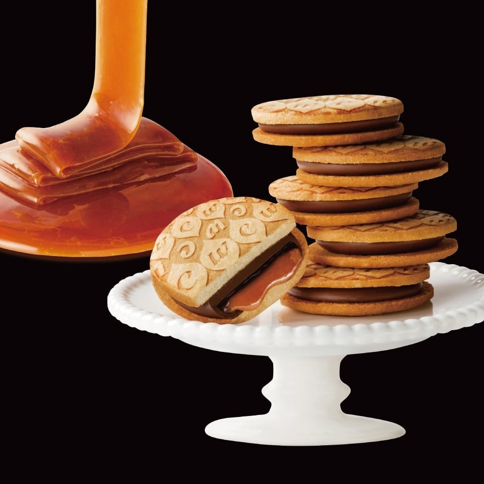 日本🇯🇵代購🌟TERRA CONFECT CARAMEL WICH 焦糖起司奶油餅乾 日本零食人氣餅乾/伴手禮-細節圖3
