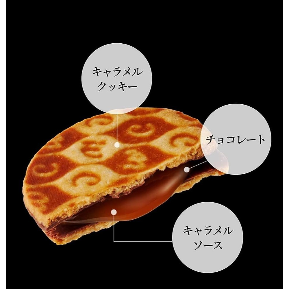 日本🇯🇵代購🌟TERRA CONFECT CARAMEL WICH 焦糖起司奶油餅乾 日本零食人氣餅乾/伴手禮-細節圖4