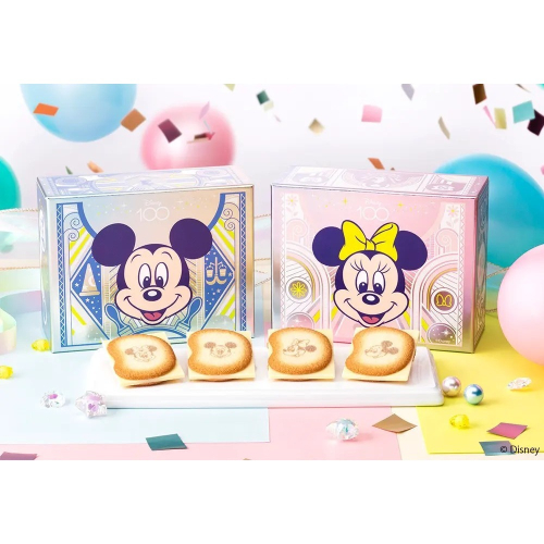 日本🇯🇵代購🌟TOKYO BANANA 東京芭娜娜 迪士尼１００週年限定 米奇米妮禮盒 香蕉牛奶白巧克力餅乾