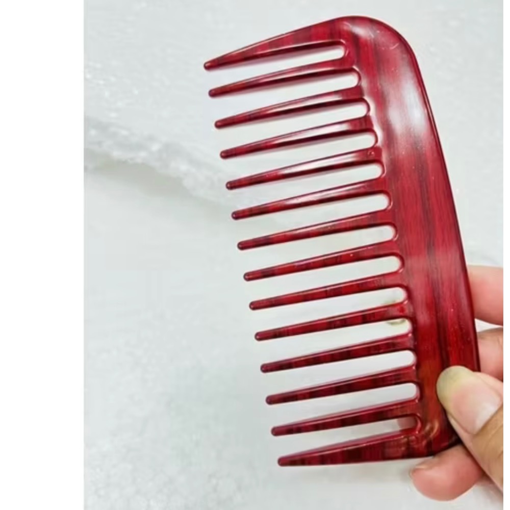 梳子攜帶方便寬梳捲髮好用-規格圖2