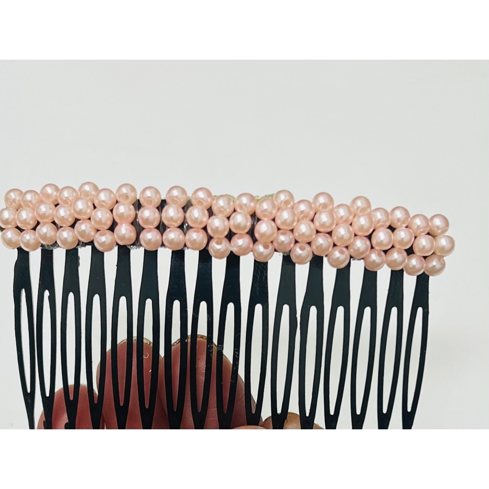 髮插編織髮插珠珠髮插-細節圖2